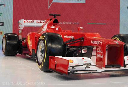 الكشف عن سيارة فيراري فورميولا -1 الجديدة "F2012"